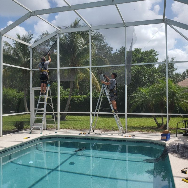 Pool Enclosure Repair